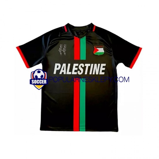 Koszulka Krótka Męska Club Deportivo Palestino Pierwszy strój Center Stripre 2024-2025