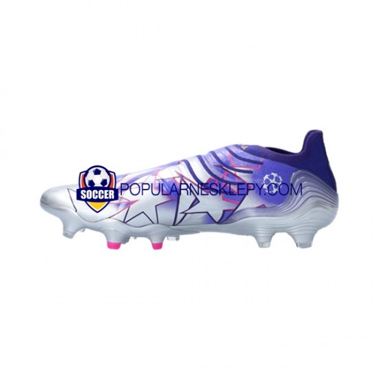 Biały Adidas COPA SENSE FG Champions Code Purplecolor Buty piłkarskie