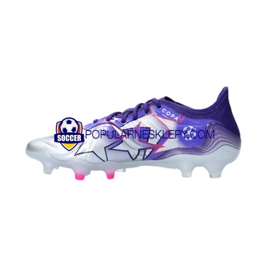 Biały Adidas COPA SENSE.1 FG Champions Code Purplecolor Buty piłkarskie