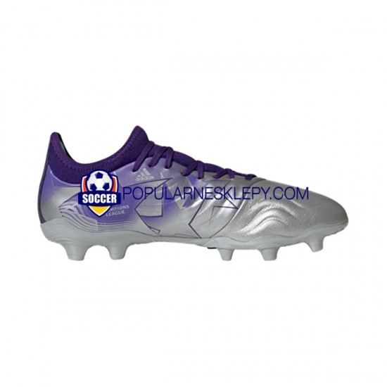 Biały Adidas COPA SENSE.3 FG Champions Code Purplecolor Buty piłkarskie