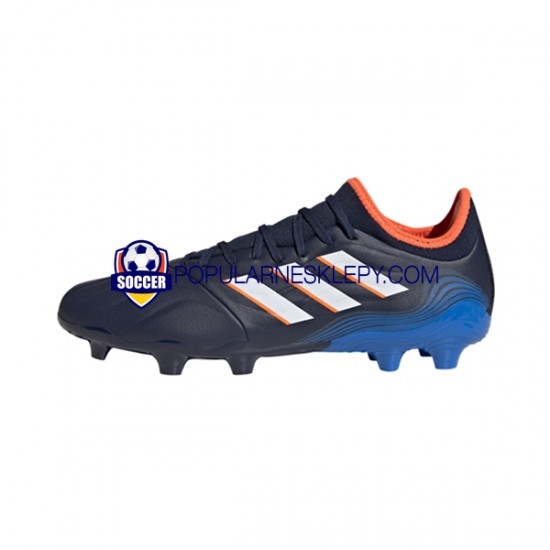 Niebieski Adidas COPA SENSE.3 FG Sapphire Edge Buty piłkarskie