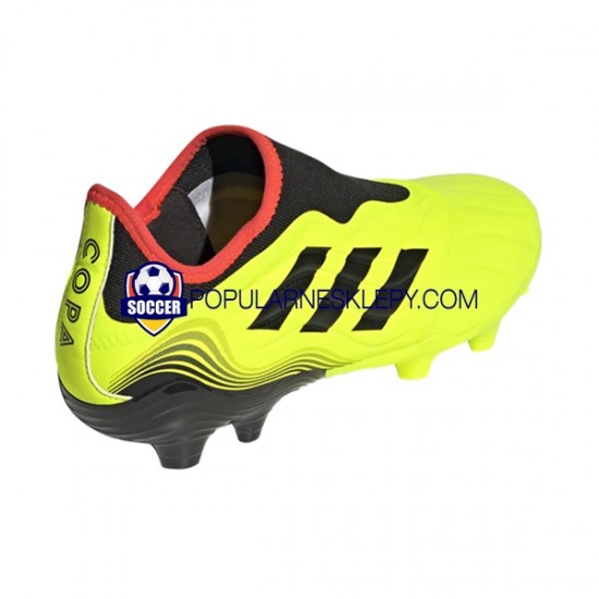 Żółty Adidas COPA SENSE.3 LL FG Game Data Buty piłkarskie