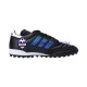 Czarny Adidas Classic Mundial Team TF Blue Stripes Buty piłkarskie