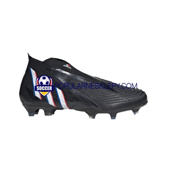 Czarny Adidas Predator EDGE FG Edge of Darkness Buty piłkarskie