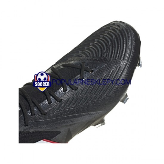 Czarny Adidas Predator EDGE.1 L FG Edge of Darkness Buty piłkarskie