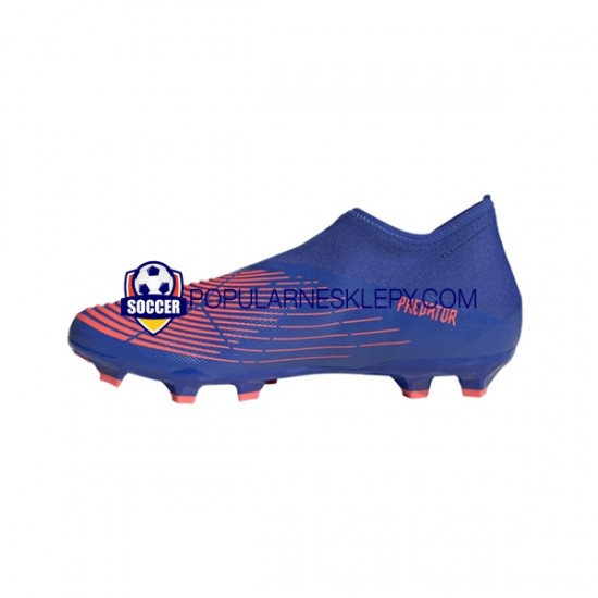 Niebieski Adidas Predator EDGE.3 LL FG Sapphire Edge Buty piłkarskie