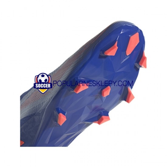 Niebieski Adidas Predator EDGE.3 LL FG Sapphire Edge Buty piłkarskie