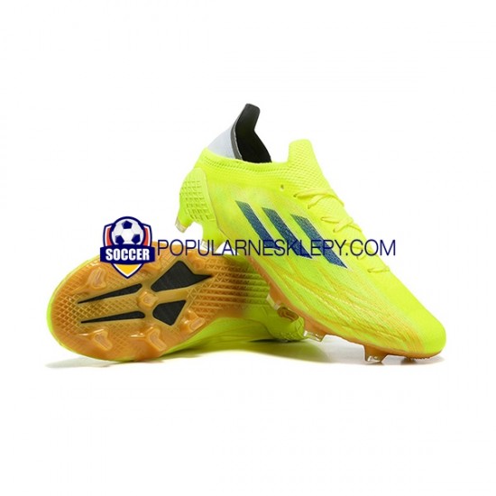 Złoto Zielony Adidas X Speed flow FG Buty piłkarskie