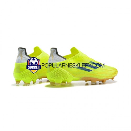 Złoto Zielony Adidas X Speed flow FG Buty piłkarskie