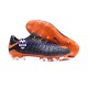 Pomarańczowy Czarny Nike HyperVenom Phantom III Elite FG Buty piłkarskie