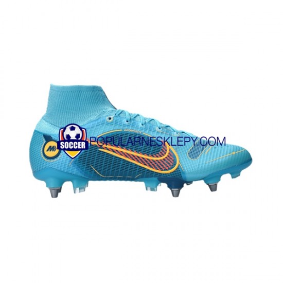 Niebieski Nike Mercurial Superfly VIII Blueprint PROMO Elite SG Pro Buty piłkarskie