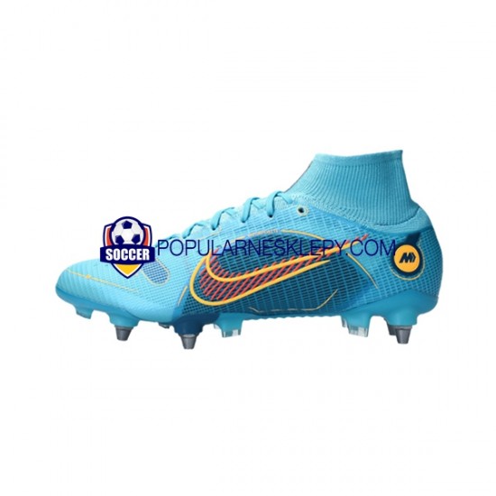 Niebieski Nike Mercurial Superfly VIII Blueprint PROMO Elite SG Pro Buty piłkarskie