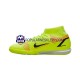 Żółty Nike Mercurial Superfly VIII Motivation Academy IC Buty piłkarskie