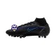 Czarny Nike Mercurial Superfly VIII Renew Elite AG Buty piłkarskie