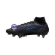 Czarny Nike Mercurial Superfly VIII Renew Elite SG Pro AC Buty piłkarskie