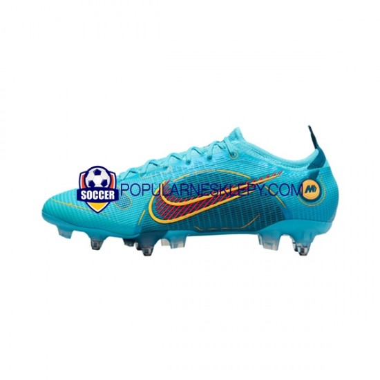 Niebieski Nike Mercurial Vapor XIV Blueprint Elite SG Pro AC Buty piłkarskie