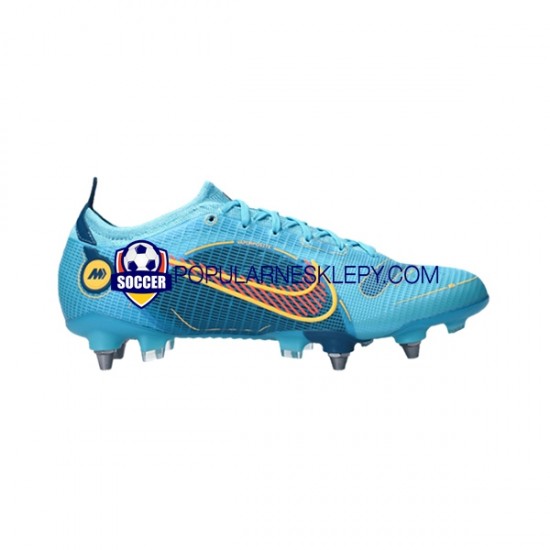 Niebieski Nike Mercurial Vapor XIV Blueprint PROMO Elite SG Pro Buty piłkarskie