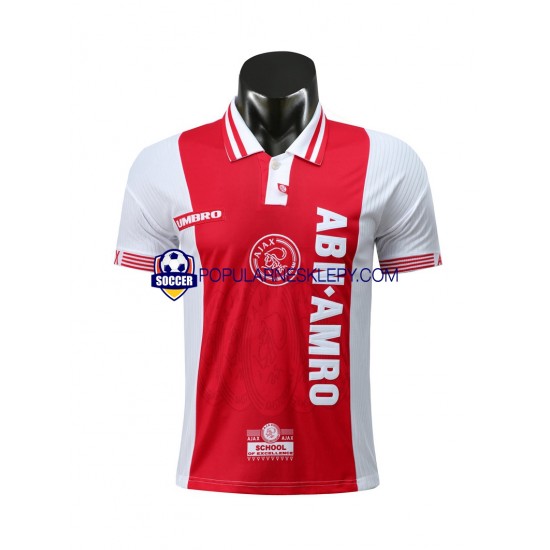 Koszulka Krótka Męska AFC Ajax Pierwszy strój Retro 1997-1998