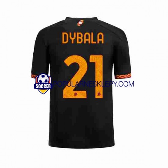 Koszulka Krótka Męska AS Roma Trzeci strój Paulo Dybala 21 2023-2024