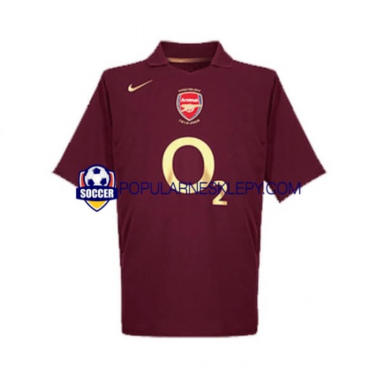 Koszulka Krótka Męska Arsenal Pierwszy strój Retro 2005