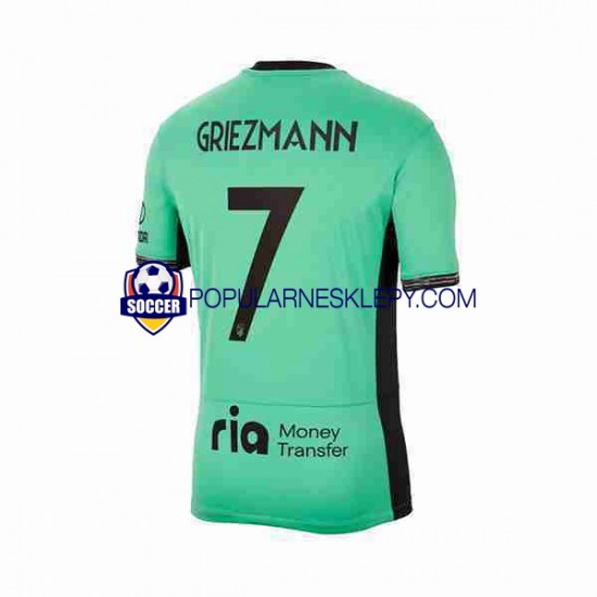 Koszulka Krótka Męska Atlético Madryt Trzeci strój Antoine Griezmann 7 2023-2024