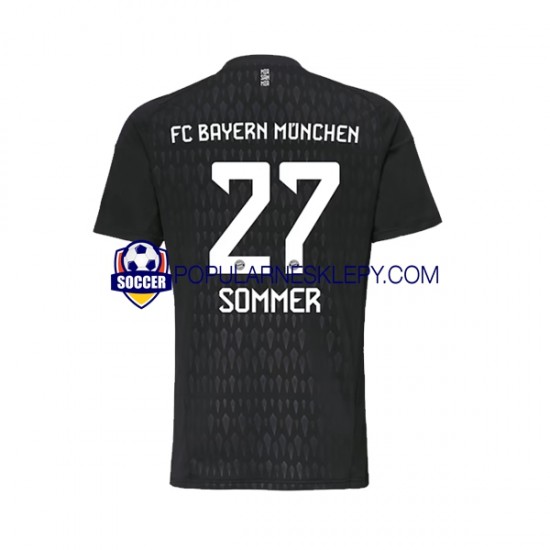 Koszulka Krótka Męska Bramkarz Bayern Monachium Pierwszy strój Yann Sommer 27 2023-2024