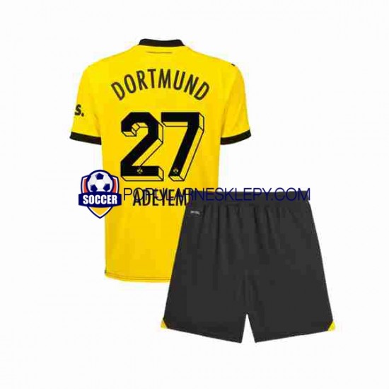 Koszulka Krótka dla Dzieci Borussia Dortmund Pierwszy strój Karim Adeyemi 27 2023-2024