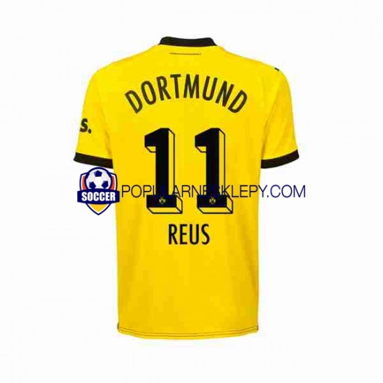 Koszulka Krótka Męska Borussia Dortmund Pierwszy strój Marco Reus 11 2023-2024