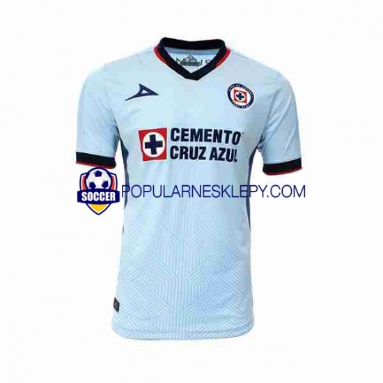 Koszulka Krótka Męska Cruz Azul Drugi strój 2023-2024