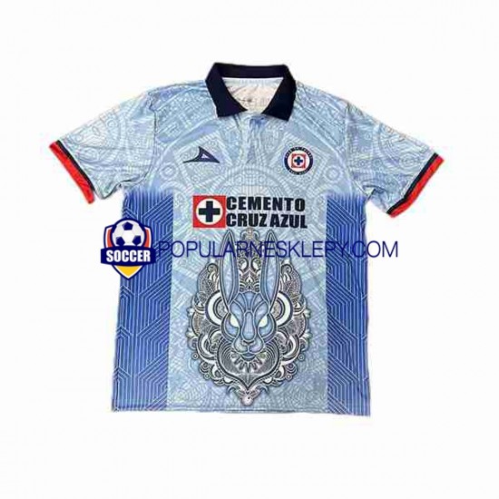 Koszulka Krótka Męska Cruz Azul Drugi strój Day of the Dead 2023-2024