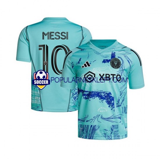 Koszulka Krótka Męska Inter Miami Pierwszy strój Lionel Messi 10 Special 2023-2024