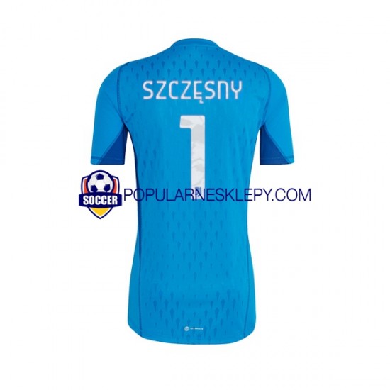 Koszulka Krótka Męska Bramkarz Juventus Pierwszy strój Wojciech Szczesny 1 2023-2024