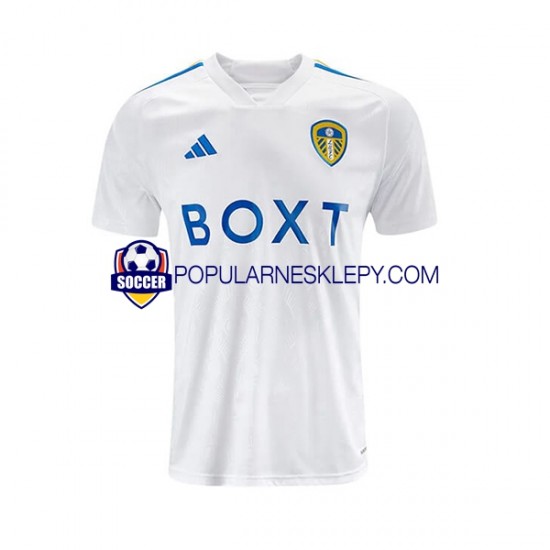 Koszulka Krótka Męska Leeds United Pierwszy strój 2023-2024