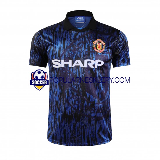 Koszulka Krótka Męska Manchester United Drugi strój Retro 1993