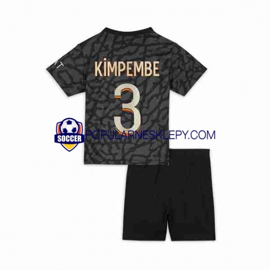 Koszulka Krótka dla Dzieci Paris Saint-Germain Trzeci strój Kimpembe 3 2023-2024