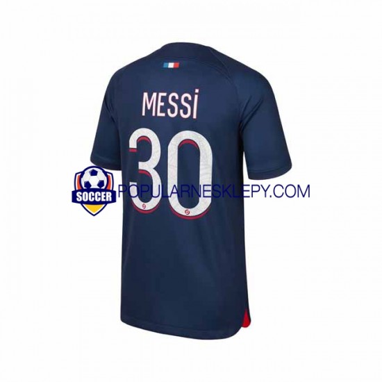 Koszulka Krótka Męska Paris Saint-Germain Pierwszy strój Lionel Messi 30 2023-2024