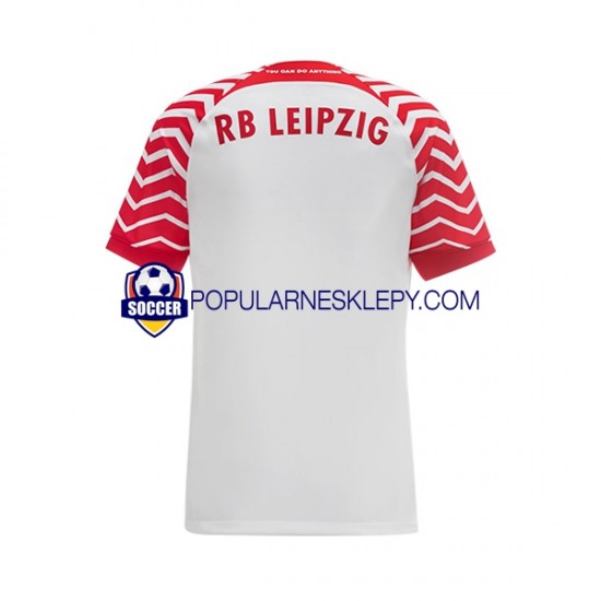 Koszulka Krótka Męska RB Leipzig Pierwszy strój 2023-2024