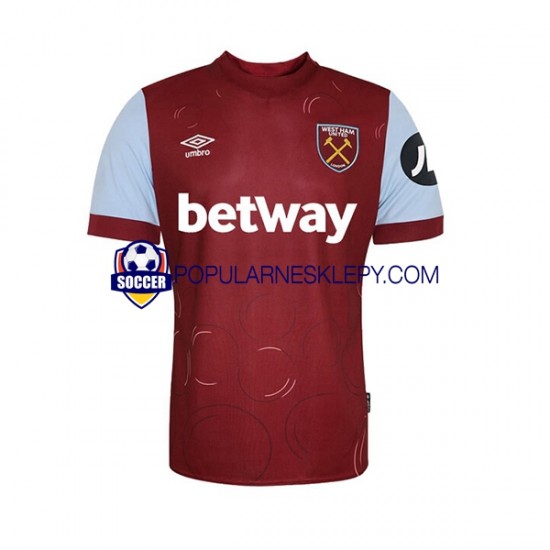 Koszulka Krótka Męska West Ham United Pierwszy strój 2023-2024