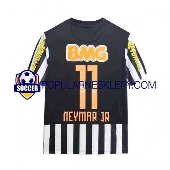 Koszulka Krótka Męska Drugi strój Santos Neymar JR 11 Retro 2011-2012