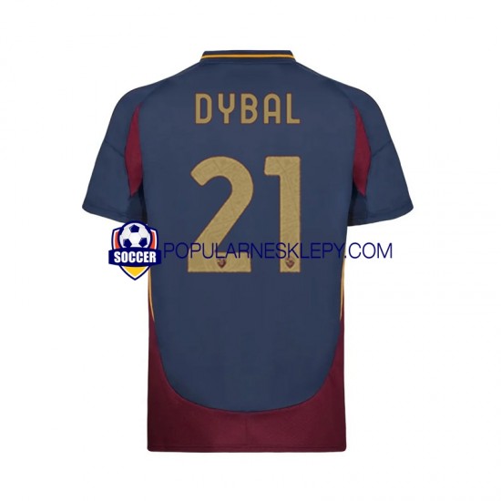 Koszulka Krótka Męska AS Roma Trzeci strój Paulo Dybala 21 2024-2025