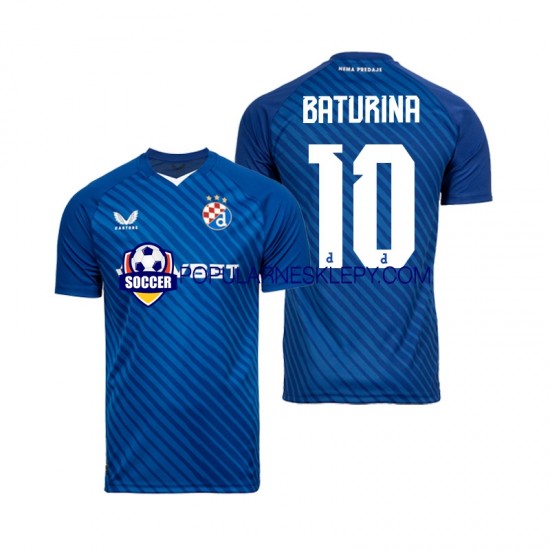 Koszulka Krótka Męska Dinamo Zagreb Pierwszy strój Martin Baturina 10 2024-2025